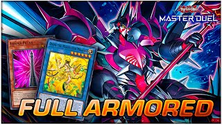 Full Armored Xyz Deck ft Mikanko Dark Knight Lancer amp Ashoka Pillar YuGiOh Master Duel [upl. by Margaretha860]