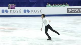 HD Vincent ZHOU FreeSkate 2017 Junior World Championships [upl. by Garrot737]