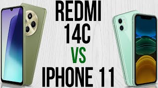 Redmi 14C vs iPhone 11 Comparativo amp Preços [upl. by Keen]