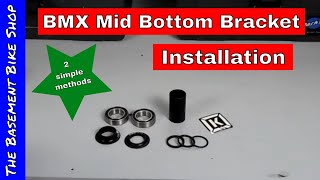 Complete Guide to BMX Mid Bottom Bracket Installation [upl. by Kester620]