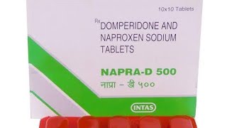 Napra D 500 Tablet Uses और How to Take [upl. by Ahsino]