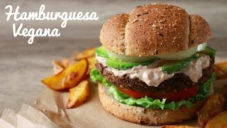 HAMBURGUESA VEGANA  Fácil amp Saludable [upl. by Colver]