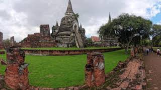 Ayutthaya  Wat Phra Sri Sanphet 1 8k 360° Video [upl. by La Verne]