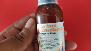 Ibuprofen and Paracetamol suspension  Ibugesic plus suspension [upl. by Kannry]