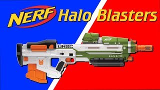 NERF News New Halo Blasters [upl. by Ennovi21]