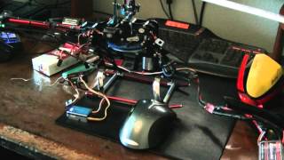 CopterX CX3X1000 Flybarless 3 Axis Gyro System part 2 taurustbolt [upl. by Anyela]