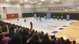 Franklin MS Winterguard NCBA Championship 2018 [upl. by Dedie]