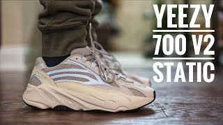 YEEZY 700 V2 “STATIC” REVIEW amp ON FEET [upl. by Earissed]