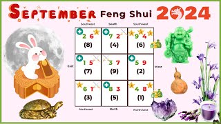 September 2024 Flying Star Feng Shui and 5element Suggestions [upl. by Oiluarb842]