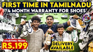 ₹199 முதல்  Warranty For Shoes First in Chennai  Shoes in Cheap Price  Best Traders [upl. by Lukin580]