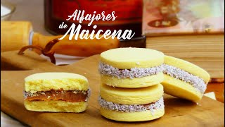 ALFAJORES de MAICENA del Libro de Doña Petrona [upl. by Llenrep]