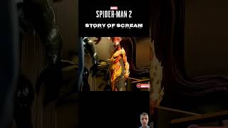 Story Of Scream MJ Spiderman 2 spiderman spidermanandmj marvel screem marvelsspiderman mcu [upl. by Eenwat]