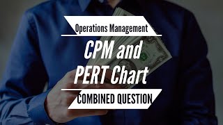 CPM AND PERT  Combined question  For beginners  Operations management by Bary Render Jay Heizer [upl. by Otha]