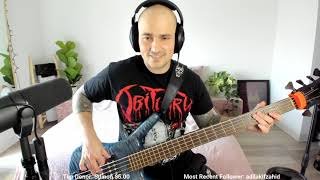 Paolo Gregoletto  Trivium  Catastrophist  Bass [upl. by Sirak]