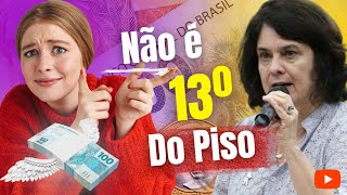 🔴 Atenção Enfermagem NÃO é 13º do Piso Salarial e sim 9ª parcela que tem como valor uma média [upl. by Nairehs537]