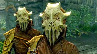 Cultists in High Hrothgar Skyrim Anniversary Edition [upl. by Nnylg907]