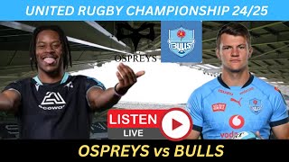 OSPREYS vs BULLS URC 2425 Live Commentary [upl. by Oremor622]