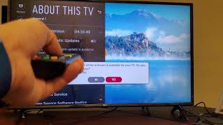 LG Smart TV How to Update SystemFirmware Software Version [upl. by Olegnaid809]