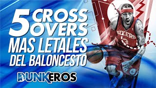 5 Crossovers Letales del Baloncesto Dunkeros [upl. by Enohpesrep]