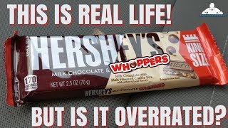 Hersheys® amp Whoppers® Candy Bar Review 🍫😍 [upl. by Delfine]