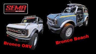 2023 SEMA Bronco ORV and Beach Packages [upl. by Karee]