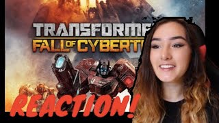 Transformers Fall of Cybertron VGA Reaction [upl. by Ahsienel575]