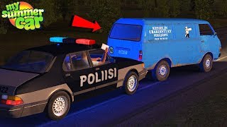 NEW TURBO AND PULLED OVER  My Summer Car [upl. by Donatelli]