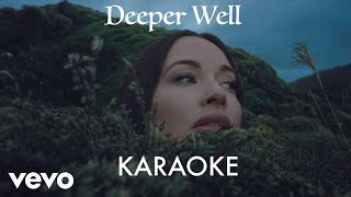 Kacey Musgraves  Deeper Well KARAOKE Instrumental  Synced Lyrics [upl. by Etteval26]