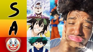 WE RATED AN ANIME DRIP TIERLIST [upl. by Enetsirhc]