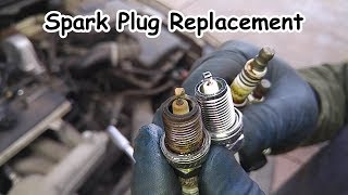 Volvo S80 25L Turbo Spark Plug Replacement [upl. by Annah]