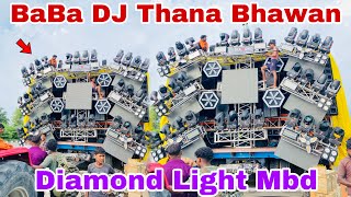 BaBa DJ Thana Bhawan x Diamond Light Mbd  Best Lighting Trolla in 2024 Kawad Yatra Haridwar 🙏 [upl. by Dnalyaw225]