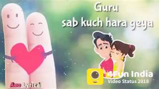 Guru Sab kuch har gaya  guru Randhawa status  guru Randhawa  said song [upl. by Philo]