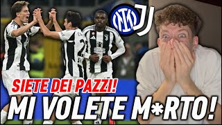 🔥CHE CAO É SUCCESSO⁉️ PUNTO D’ORO CONTRO L’INTER💣 INTER JUVE 44 [upl. by Schnorr]