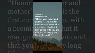 Honor Your Father and Mother A Biblical Commandment bible jesus shorts [upl. by Monafo228]