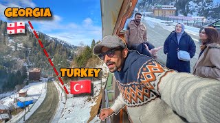 GEORGIA BORDER CROSS KARNY KI TAYARI  Snow Fight in Ayder Turkey [upl. by Arracat654]