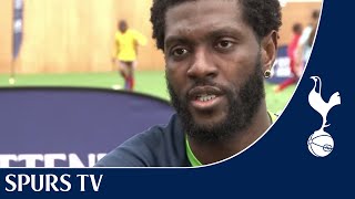 Spurs TV Exclusive  Emmanuel Adebayor interview [upl. by Airyk]