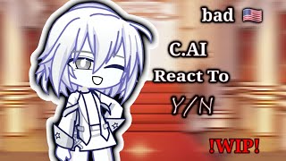 Some Cai characters react to YN  WIP  SHORT LIKE SHINOBU  CRINGE [upl. by Annahsit]