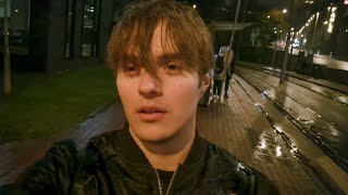 ASMR  Walking The Streets Of Tallinn While Im Soaking Wet [upl. by Aleris29]