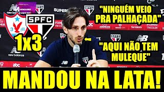 CALOU A IMPRENSA COLETIVA DE ZUBELDÍA APÓS ÁGUIA DE MARABÁ X SÃO PAULO [upl. by Jermaine]