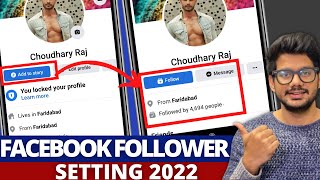 How to activate follower option in facebook account 2022  Followers on Facebook Settings 2022 ✅ [upl. by Roxane391]