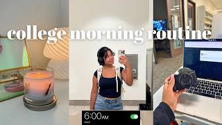 FALL COLLEGE MORNING ROUTINE 🍂  mindful realistic amp productive [upl. by Rebbecca]