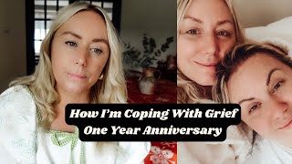 What Grief Feels Like At The One Year Mark  Grief Guilt Looking For Signs Coping With Loss [upl. by Assiruam]