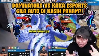 GYZEN MASUK LANGSUNG MODE TUPAI2  DOMINATORS Vs KAKA MATCH 2 [upl. by Orvan]