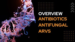 Overview of Antibiotics Antifungal amp Antiretroviral Agents and their significance and Examples [upl. by Nosmirc]