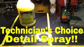 Technicians Choice TEC 582 Ceramic Detail Spray VS Simoniz Ceramic Wax [upl. by Shields]