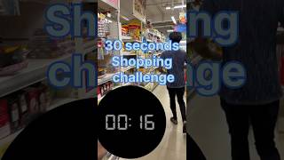 30 seconds Shopping challenge youtubeshorts challenge challengevideo shoppingchallenge viral [upl. by Retsam814]