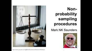 NonProbability Sampling Procedures [upl. by Lana]