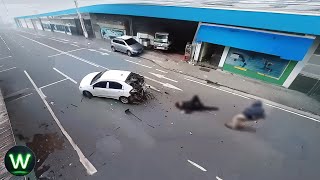 Tragic Extremely Dangerous Road Moments Filmed Seconds Before Disaster Went Horribly Wrong [upl. by Farrica910]