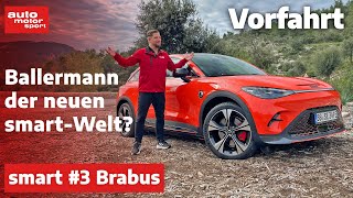 Der Ballermann der neuen smartWelt smart 3  Fahrbericht  auto motor und sport [upl. by Annahavas]