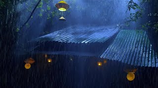 Heavy Rain To Sleep Immediately  Rain Sounds for Sleeping LIVE 247 Hours Relaxing [upl. by Aima]